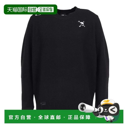 日本直邮Oakley 吸汗速干Skull Surface长袖圆领男士高尔夫毛衣 [