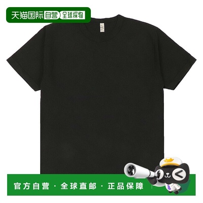 日本直邮Los Angeles Apparel男士短袖T恤8.5 盎司纯色成衣染色厚