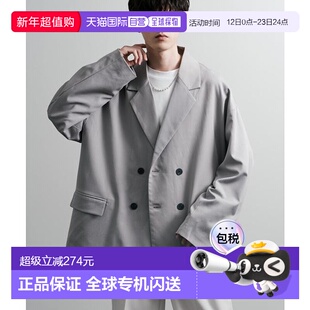 1h可退 日本直邮Rocky Monroe 大号双排扣西装外套