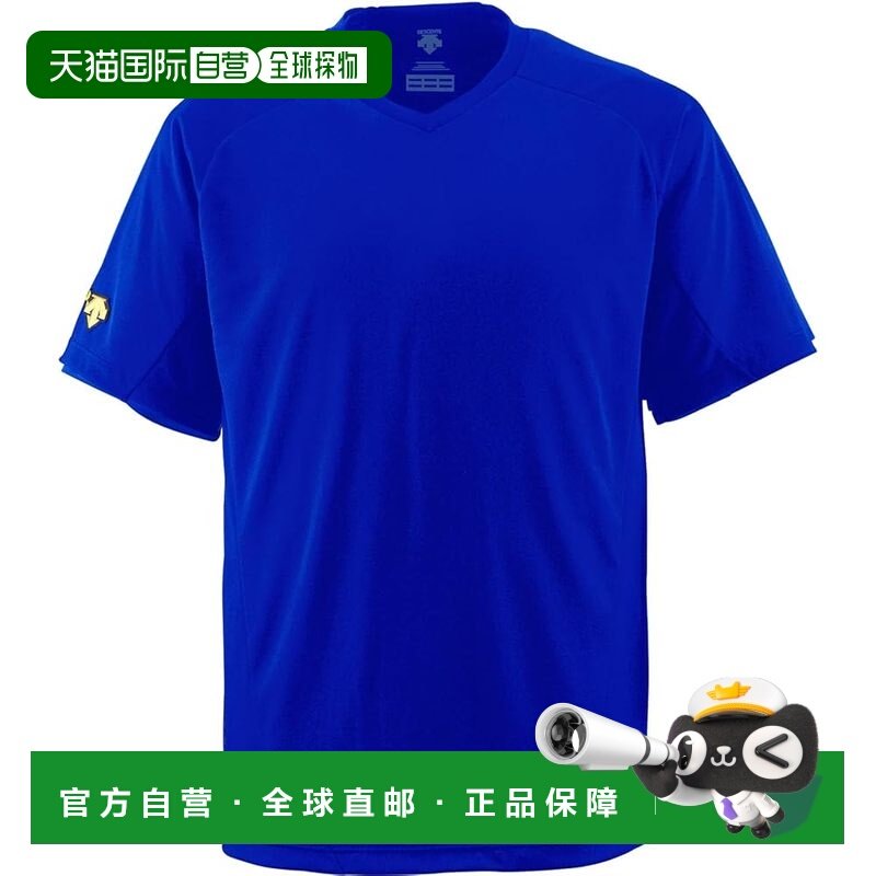 【日本直邮】DESCENTE男士 XA 棒球 T 领衫 DB202 皇家蓝 (ROY2),运动服/休闲服装,棒球服,淘宝优惠券,粉丝福利购,淘宝优惠卷