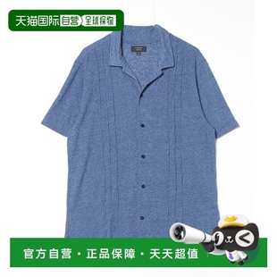 亚麻混纺翻领POLO衫 1h可退 男士 日本直邮BANANA 704746 REPUBLIC