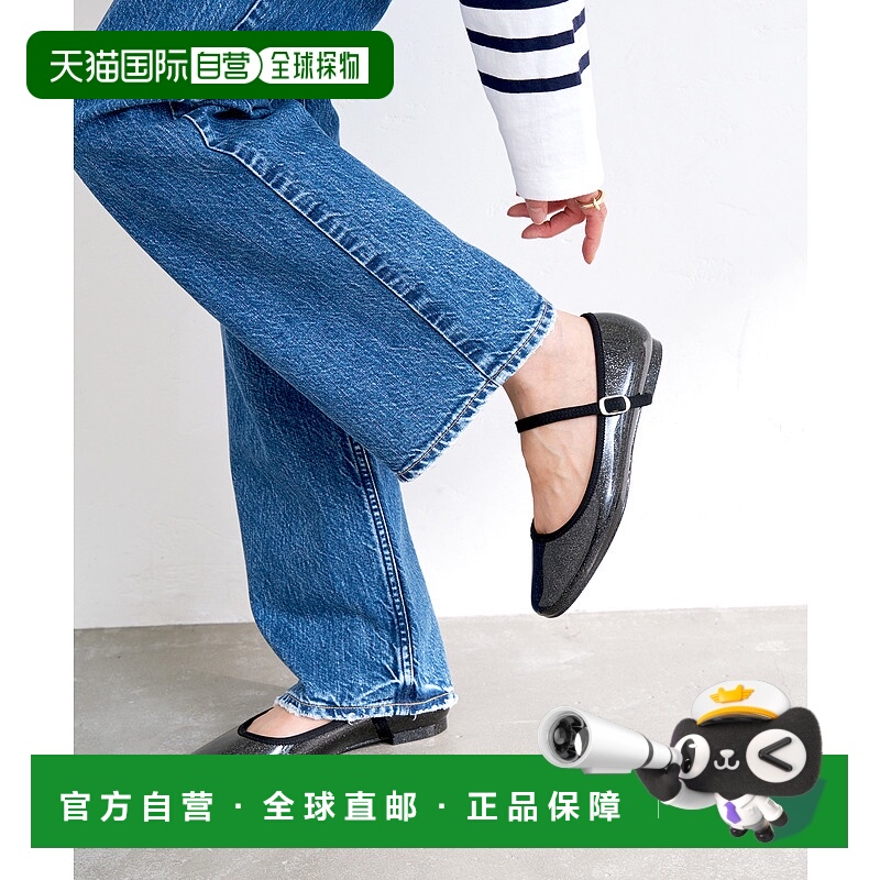 1h可退 日本直邮Le Talon 女士MARTA GLITTER方头玛丽珍鞋 240938