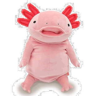 【日本直邮】Shinada 毛绒玩偶 粉色蝾螈公仔 L 粉色 MOUP-0350P