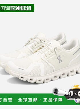 日本直邮ON CLOUD 6 (W) 女士低帮运动鞋白色/白色3WF10061200