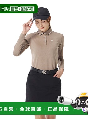 日本直邮TAYLORMADE 女士基础款长袖高尔夫 polo 衫 M20442-TL552