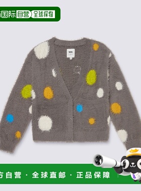 1h可退 日本直邮VANS 女士联名张权 8bit针织开衫 VN000P6RETT