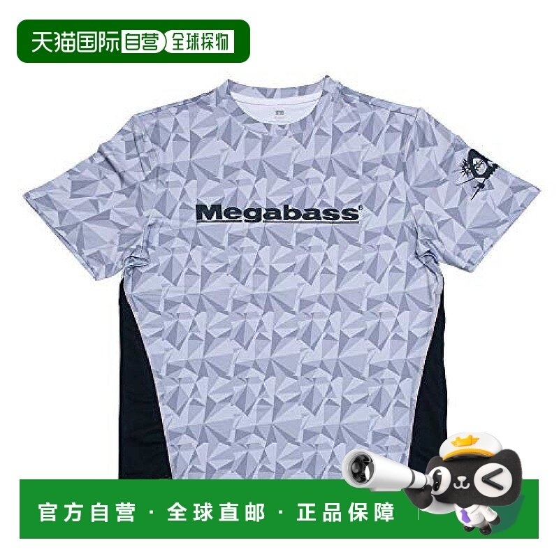 【日本直邮】megabass（垂钓装备）Game户外短袖T-shirt白色L