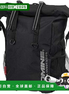 【日本直邮】Komine 摩托车防水骑行包 反光黑色 20L 09-208