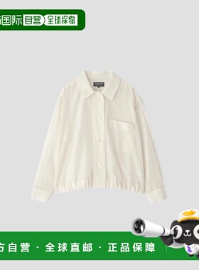 1h可退 日本直邮MARGARET HOWELL 透明纯棉丝衬衫真丝女装