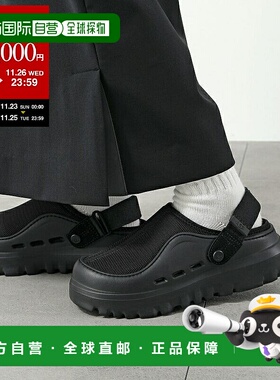 日本直邮UGG 凉鞋 PEAKMOD 1166912 女士凉鞋网眼鞋跟带厚底标志