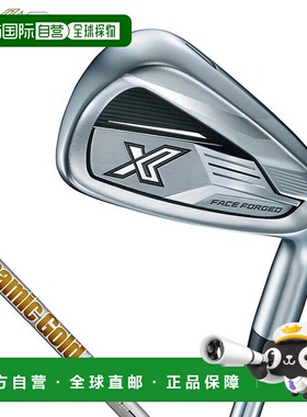 日本直邮Dunlop 男士 XXIO X eks 铁杆（5 件套#6-9PW）配 Dynami