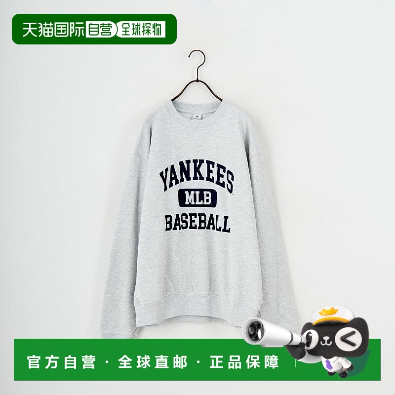 1h可退 日本直邮SPORTY&RICH 女装 宽松版型圆领卫衣 胸前 colleg