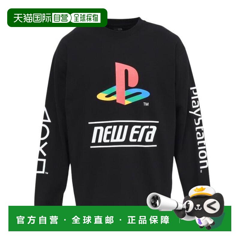 日本直邮NEW ERA 长袖T恤 146932 PlayStation家族标志图片