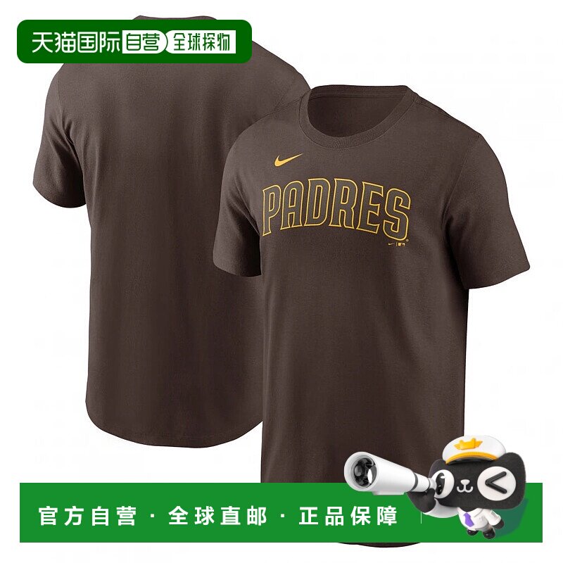 日本直邮Nike-耐克男士棒球穿着MLB San Diego Padres Mens Nike