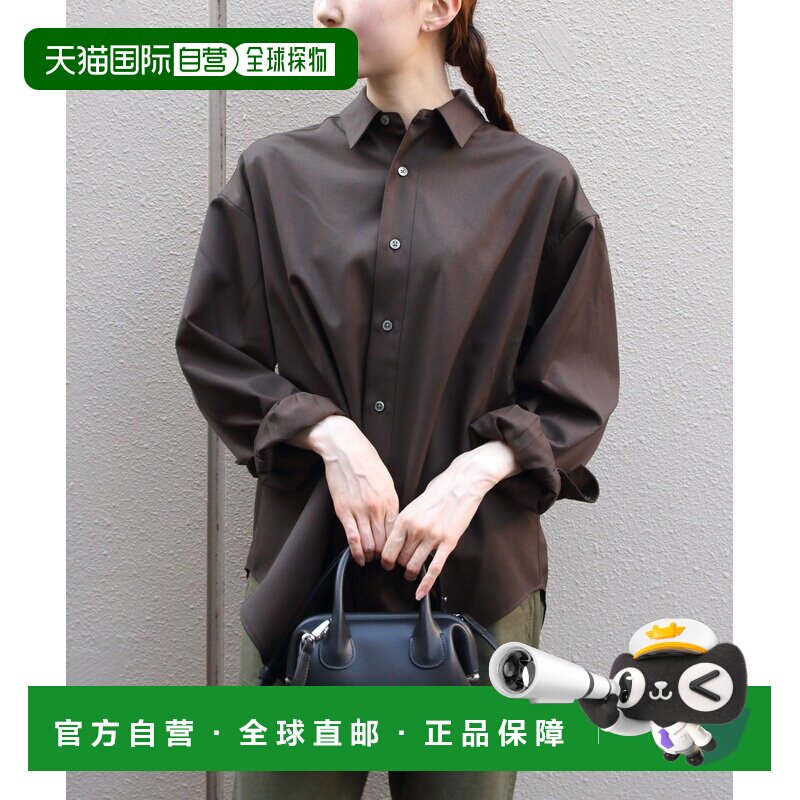 日本直邮THE SHINZONE 女装 oversized羊毛混纺衬【付后1h可退】