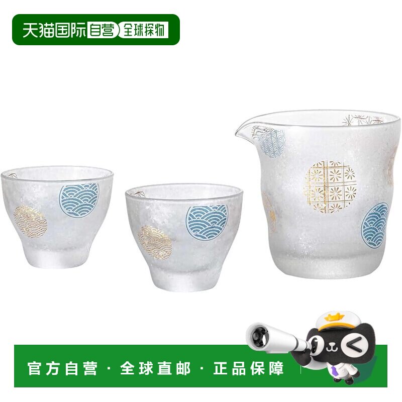 【日本直邮】ADERIA酒具套装丸纹S6361
