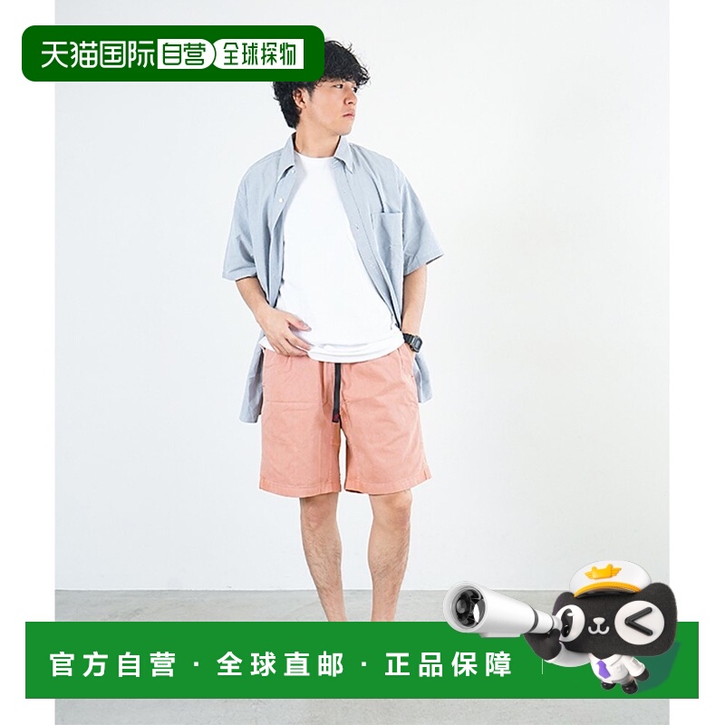 日本直邮GRAMICCI G-SHORT PIGMENT DYE G短裤 颜料染色短裤[G4SM