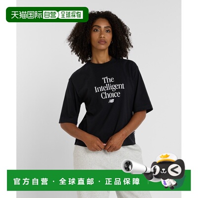 日本直邮New Balance 女士短袖T恤 Intelligent C【付后1h可退】