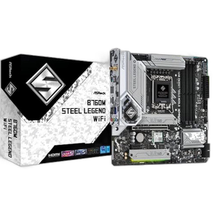 【日本直邮】ASRock主板B760M Steel Legend WiFi Intel第12代/13