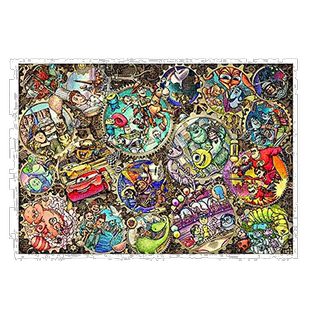 日本直邮【日本直邮】Tenyo 拼图 皮克斯 1000片 51x73.5cm