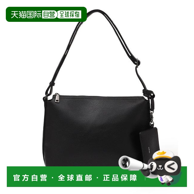 1h可退 日本直邮SHIPS any: 分体皮革拉链肩包(附卡包)25SS