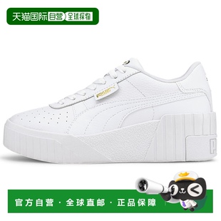 防滑 低帮 板鞋 日本直邮PUMA 白彪马女鞋 Wedge 女款 Cali