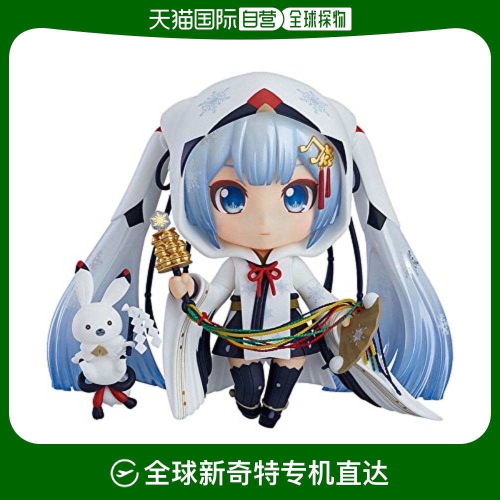 【日本直邮】gsc良笑 粘土人 初音miku 丹顶鹤巫女ver 2018冬季限