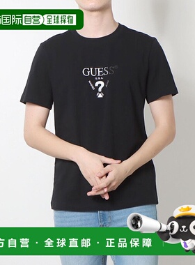日本直邮Guess 无框三角logoT恤 [GU1432EM28683]