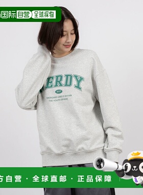 日本直邮NERDY OUTLINE ARCH LOGO卫衣 [NE8621EU000868] 海军蓝