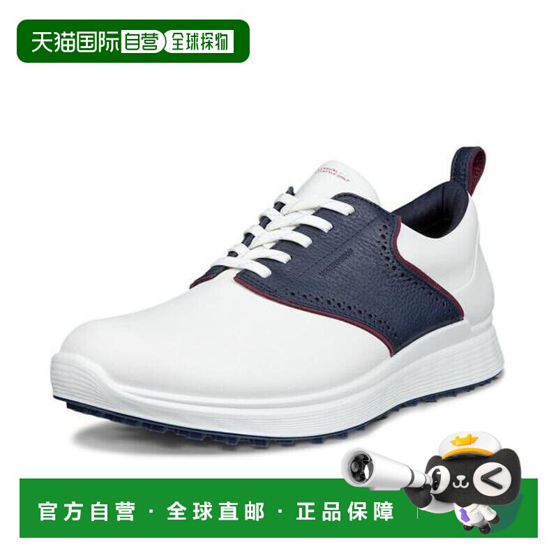 日本直邮ecco 爱步高尔夫球鞋 S休闲系列 102854 51293WH MA 男款