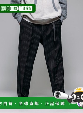 1h可退 日本直邮官方授权 FREAK'S STORE T/R织带装饰休闲长裤