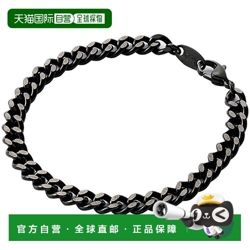 日本直邮Phiten 碳化钛链条手链 男女通用 M码 17cm 配件 钛链条