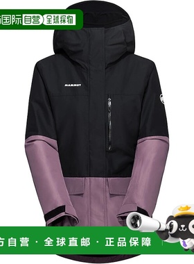 【日本直邮】猛犸象保暖连帽夹克亚洲版 女flux-black 1010-30900