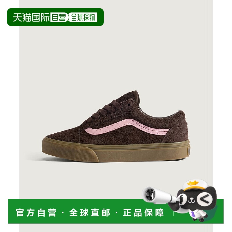 1h可退 日本直邮VANS男女同款Old Skool 绒面革经典侧条纹休闲鞋