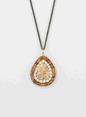 1h可退 日本直邮agete 阿卡朵 女士Eva Hanusova特别设计项链 102