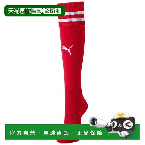 日本直邮PUMA LIGA 足球袜 五人制 带条纹 男女通用 Lined 729881
