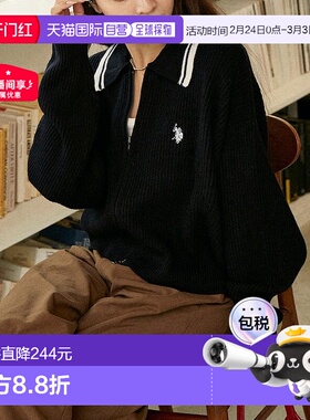 1h可退 日本直邮U.S. POLO ASSN. × PUBLUX 女装 2025秋冬 修身
