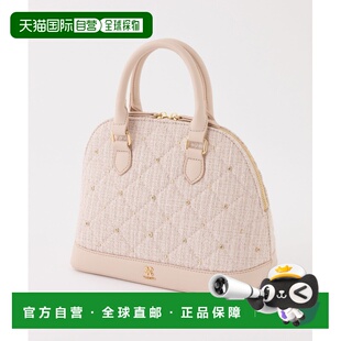 日本直邮NICE 饰绗缝手提包 CLAUP 珠宝装 015212029 女装 1h可退