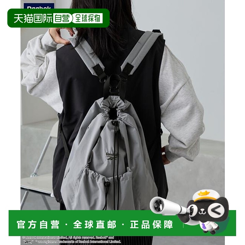 1h可退 日本直邮MONO-MART Reebok/Reebok  徽标刺绣 2WAY尼龙拉/