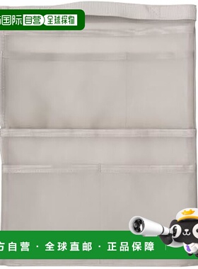 【日本直邮】MUJI 尼龙网眼袋中袋 灰色 A4 竖式 NDE01A1S