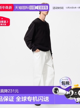 日本直邮Uniqlo 宽直筒牛仔裤弹力款 481436