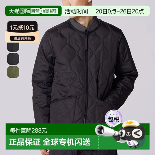 日本直邮TAION MILITARY W-ZIP 圆领羽绒服 JKT 男女通用 TAION M