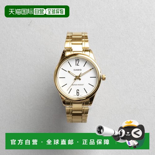 日本直邮CASIO 卡西欧标准款 LTP-V005G-7B 手表 品牌女式 儿童用