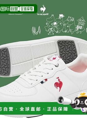 日本直邮Le Coq Sportif 运动鞋 LCS NIMES MOOMIN 白色/红色 lu6