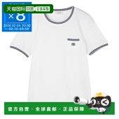 白色圆领T恤 Pochette 女士 日本直邮Celine 年代 Triomphe 图