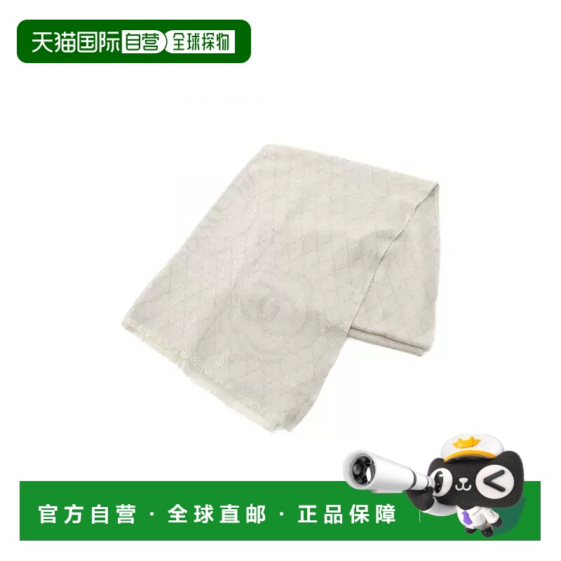 日本直邮中古Chanel香奈儿女A级95新Stall披肩围巾丝绸围巾/丝巾