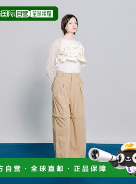 1h可退 日本直邮LAATO 女士轻薄长款T恤 WB4421N101高档舒适百搭