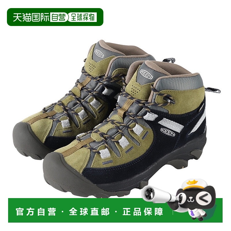 日潮跑腿Keen科恩男款步行鞋高攀岩鞋登山鞋防水防滑耐磨跑步高帮