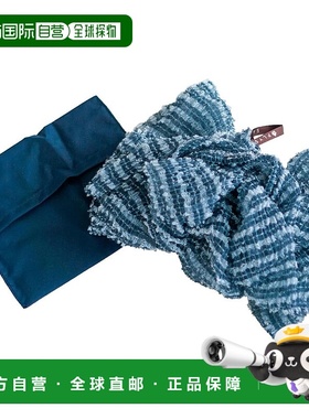 【日本直邮】OKA 旅行浴巾 海军蓝 带便携袋（Pris Liretza 日本