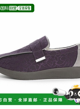 日本直邮MOONSTAR 韦尔鲁03 组合运动鞋 一脚蹬紫色乐福鞋防滑